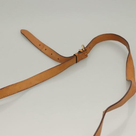 CELINE Macadam Canvas Shoulder Bag Pvc Beige Gold - Picture 8 of 13